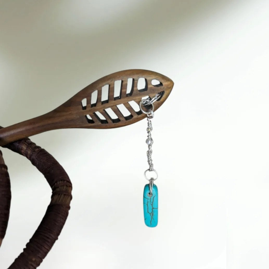 Elora - Pine Needle Hair Basket W/Pin