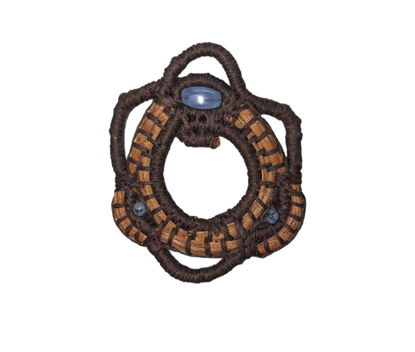 Eloise - Pine Needle Hair Basket W/Pin