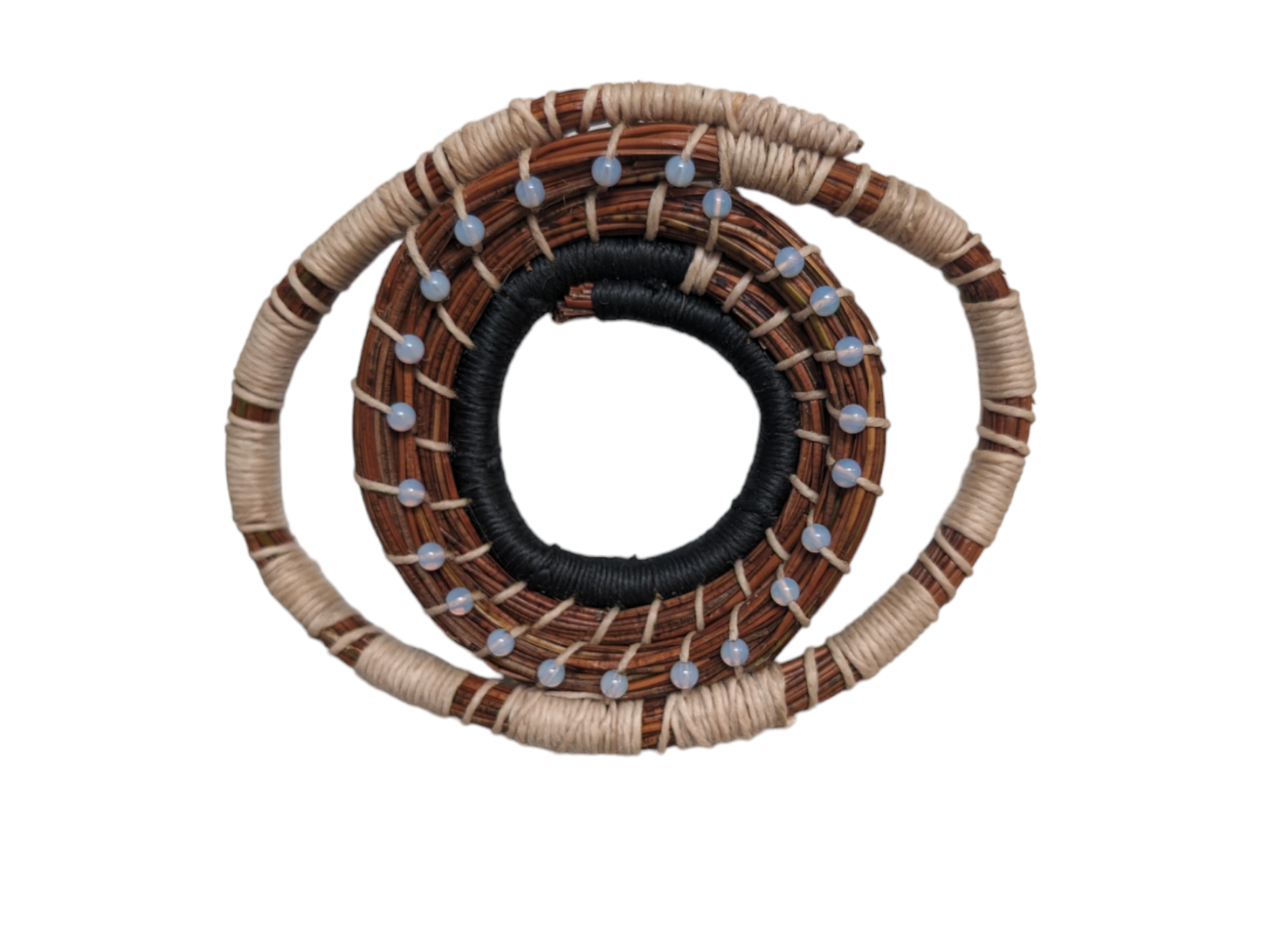 Eowyn -SOLD OUT - MESSAGE FOR THIS STYLE - Pine Needle Hair Basket W/Pin