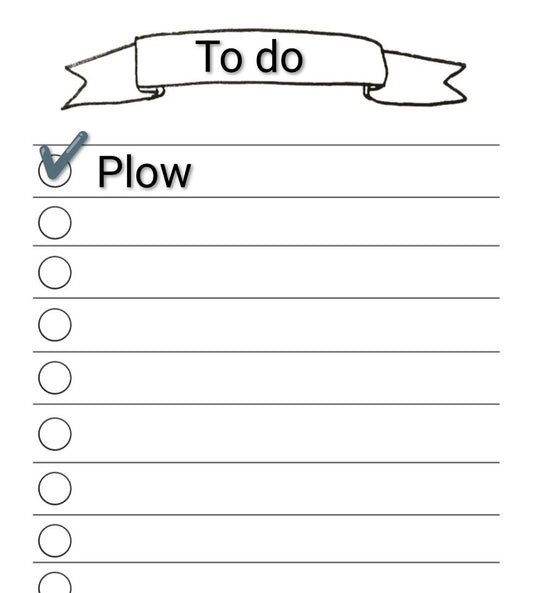 Plow List Registration